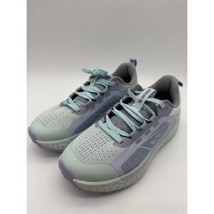 Hi-Tec Women's Running Shoes Size 7 Gray Blue Athletic Sneakers Lightweight